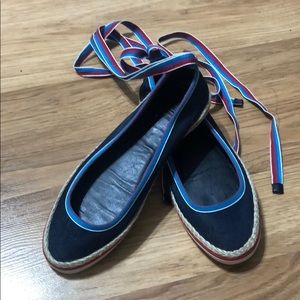 Beautiful Tory Burch denim espadrilles !! 💙